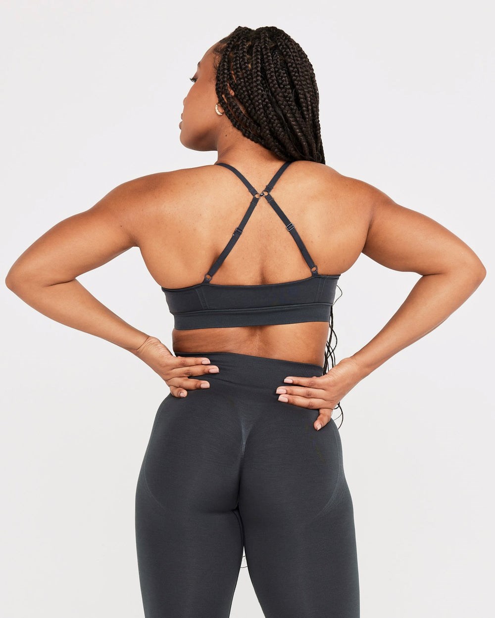 Oner Active Effortless Micro Bralette Coal | 92TWBNRLI