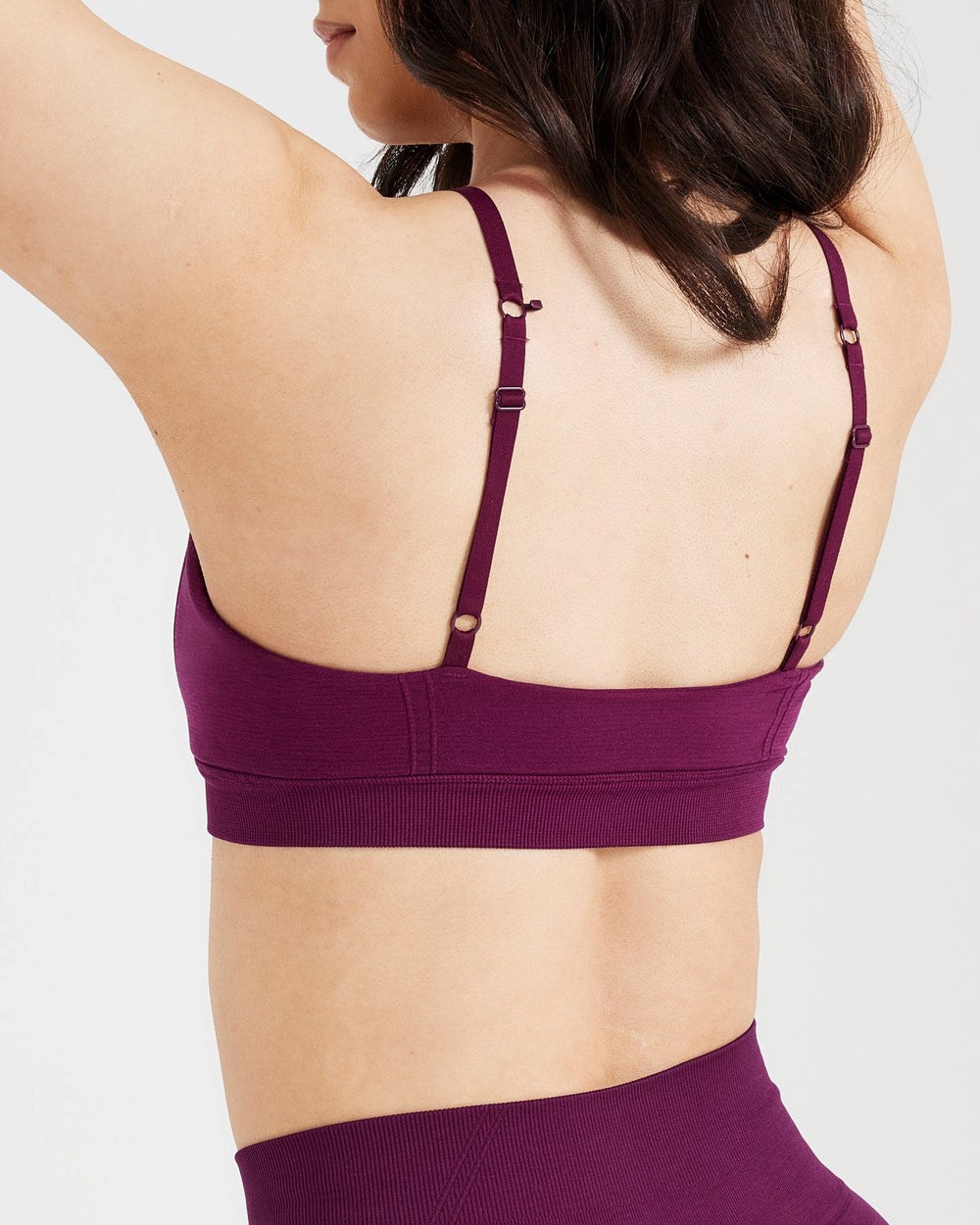 Oner Active Effortless Micro Bralette Ripe Fig | 90OGKUPVI