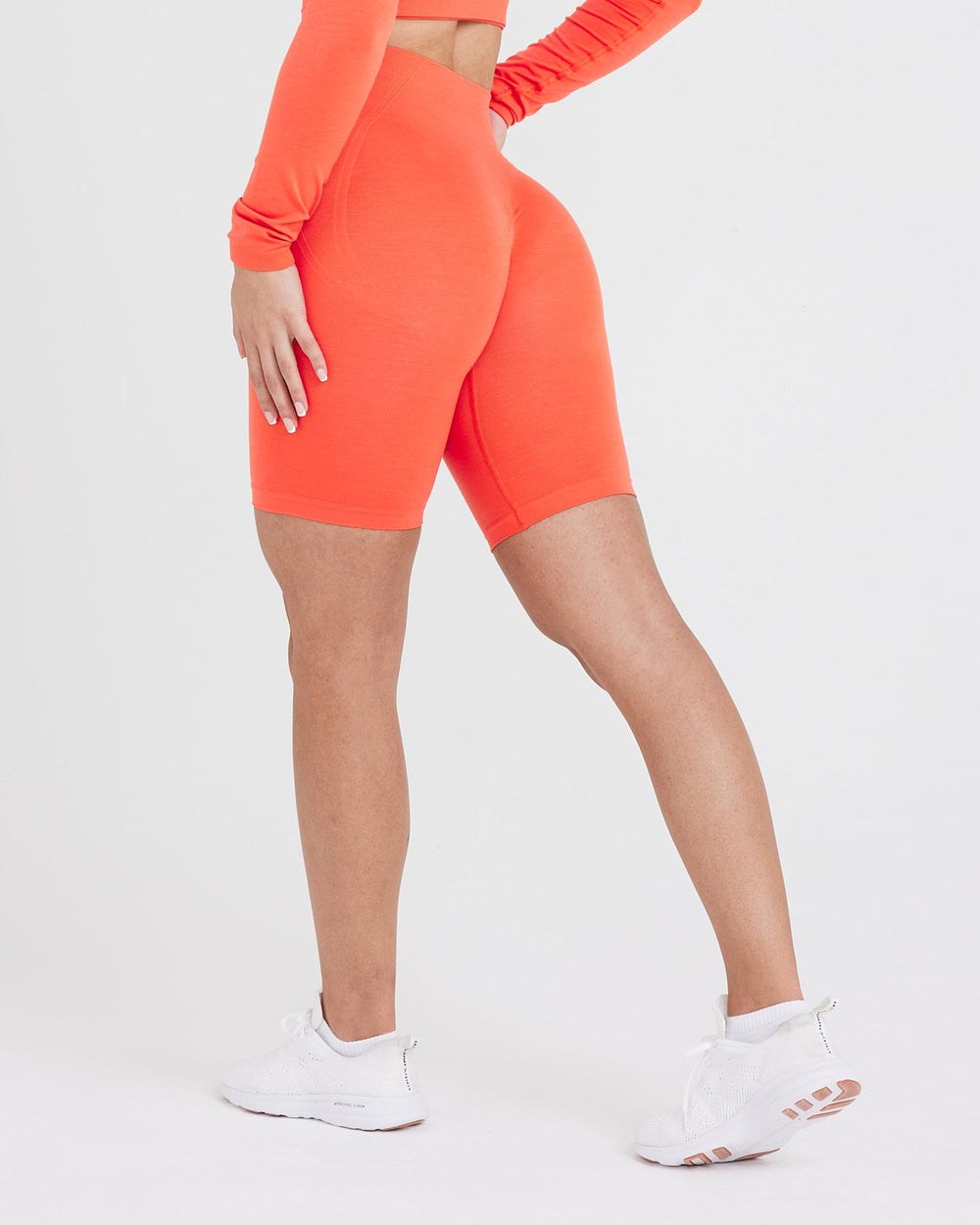 Oner Active Effortless Seamless Cycling Shorts Peach Blossom | 10IAPZCYN