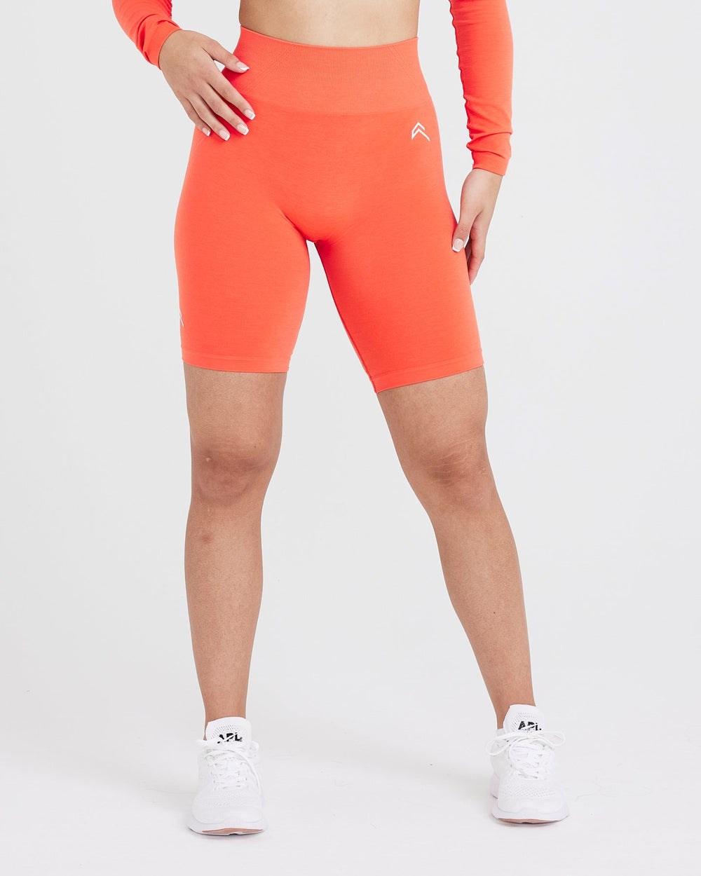 Oner Active Effortless Seamless Cycling Shorts Peach Blossom | 10IAPZCYN