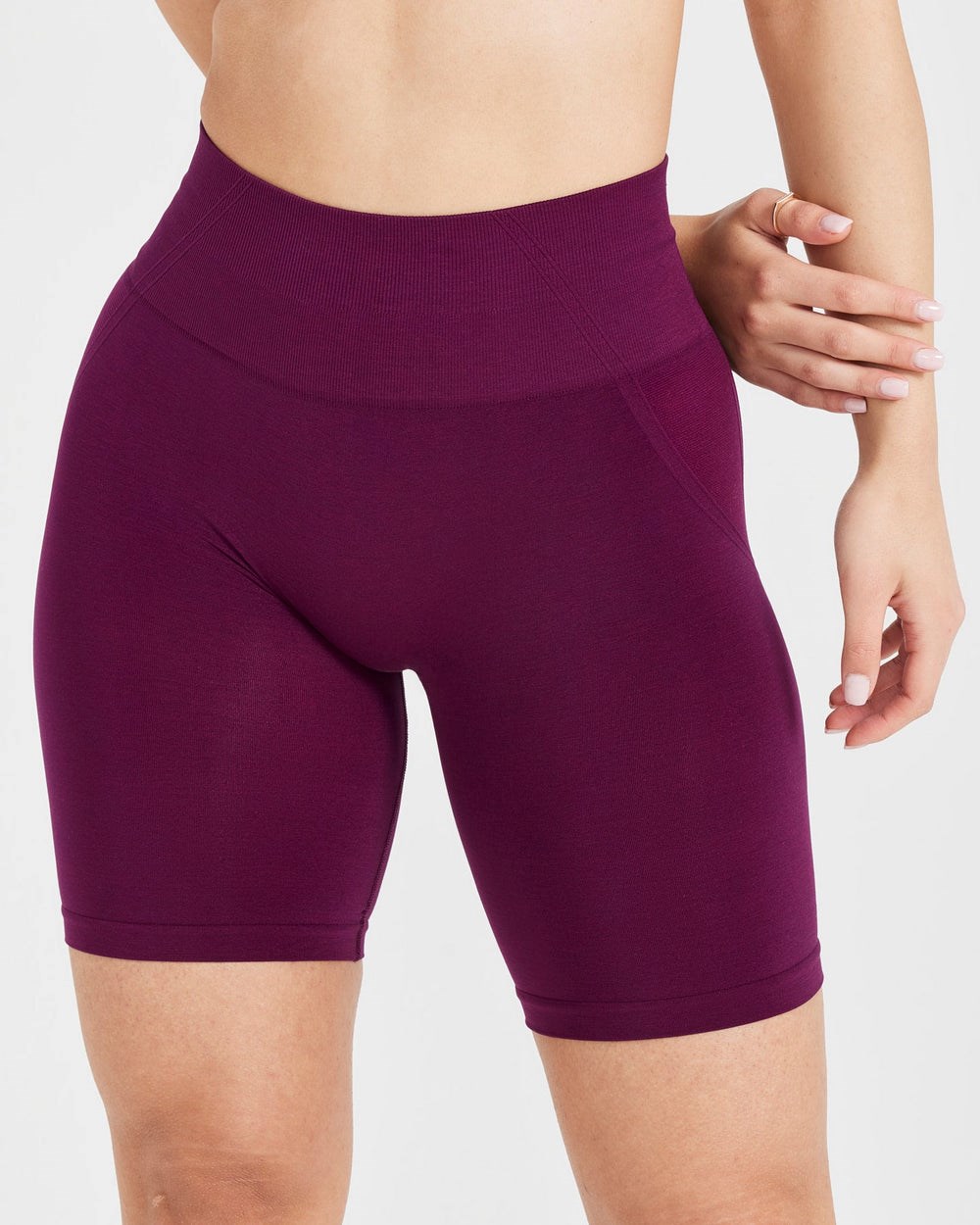 Oner Active Effortless Seamless Cycling Shorts Ripe Fig | 65XMOCTBK