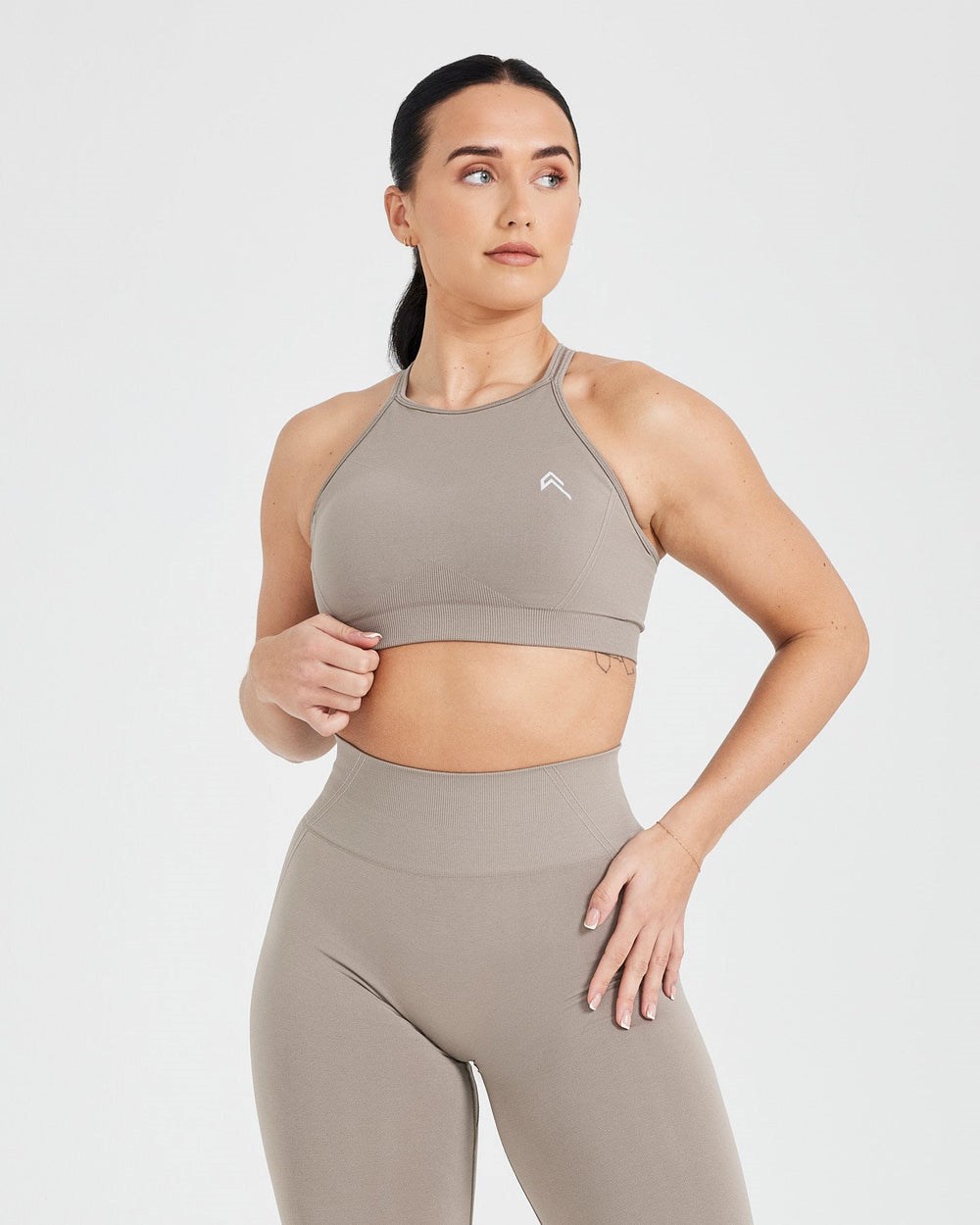 Oner Active Effortless Seamless High Neck Bralette Minky | 62TLXJSVG