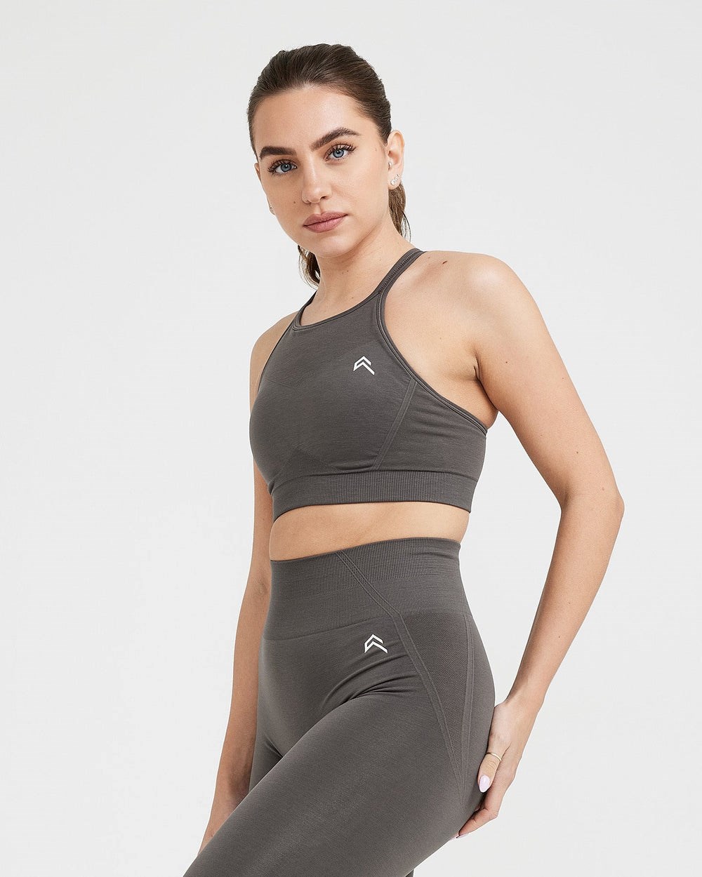 Oner Active Effortless Seamless High Neck Bralette Tiefes | 83DLPXTON