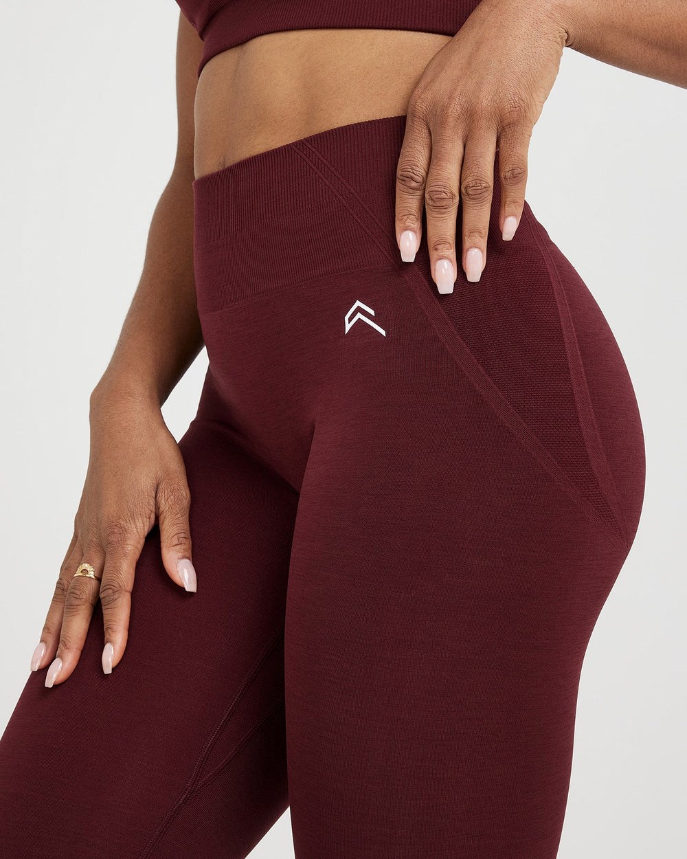 Oner Active Effortless Seamless Leggings Rosewood | 21RVASMKL