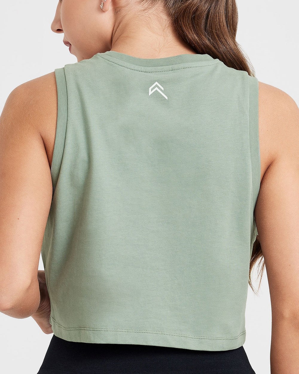 Oner Active Graphic Jersey Tank Washed Sage | 10RIZCYFJ