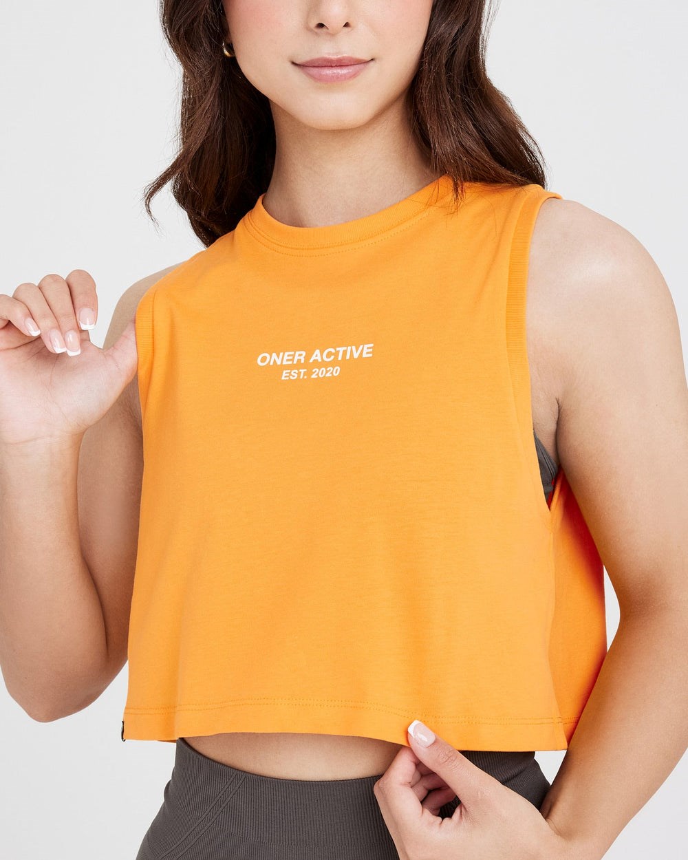 Oner Active Graphic Jersey Tank Washed Sunset | 62FJRWGEA