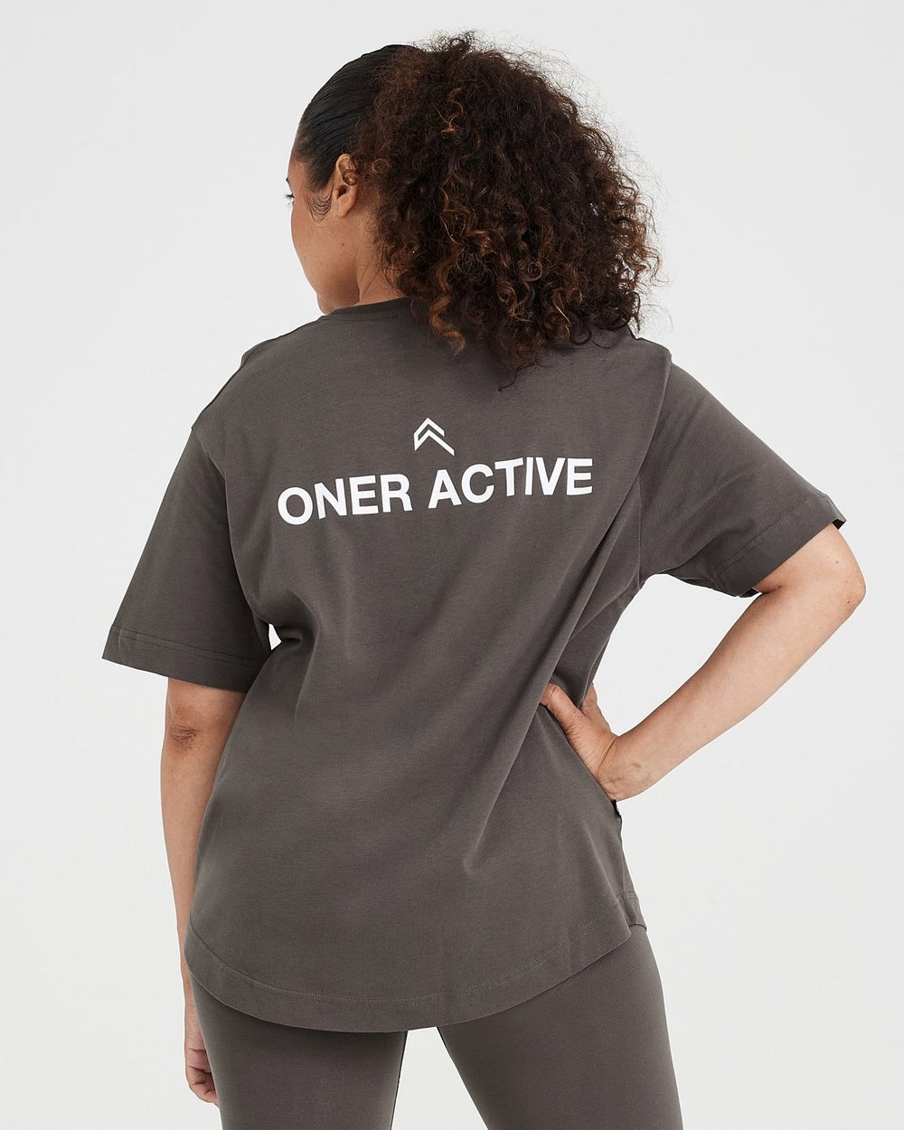 Oner Active Graphic Oversized Kurzes Sleeve Tee Tiefes | 09BMEXJHR