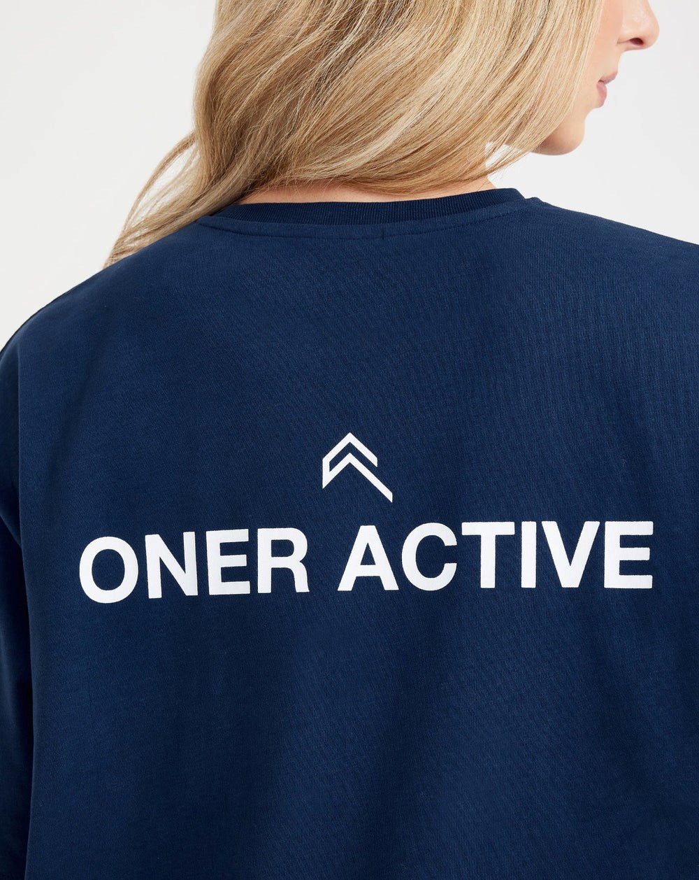 Oner Active Graphic Oversized Kurzes Sleeve Tee Washed Midnight | 39TGXFYVZ