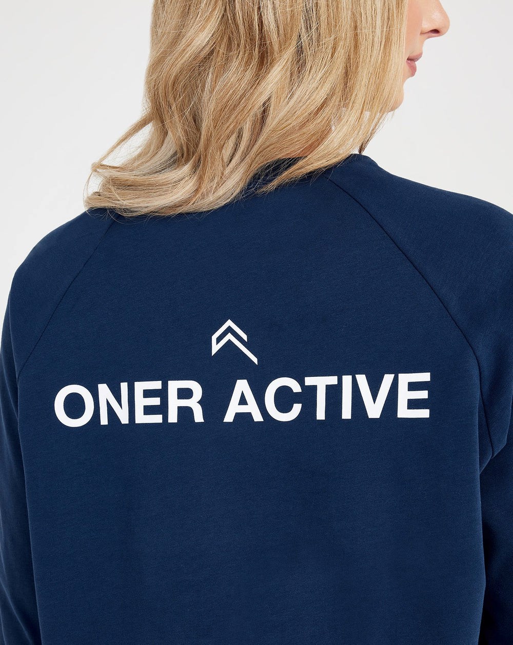 Oner Active Graphic Oversized Long Sleeve Tee Washed Midnight | 36LQRZGCV