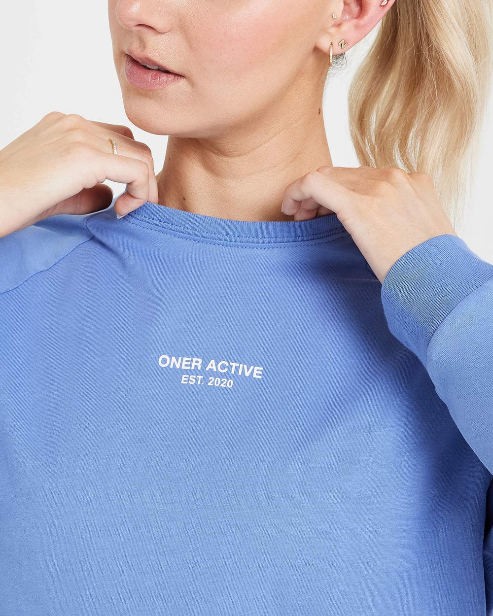 Oner Active Graphic Oversized Long Sleeve Tee Hell | 42KBFLZDM