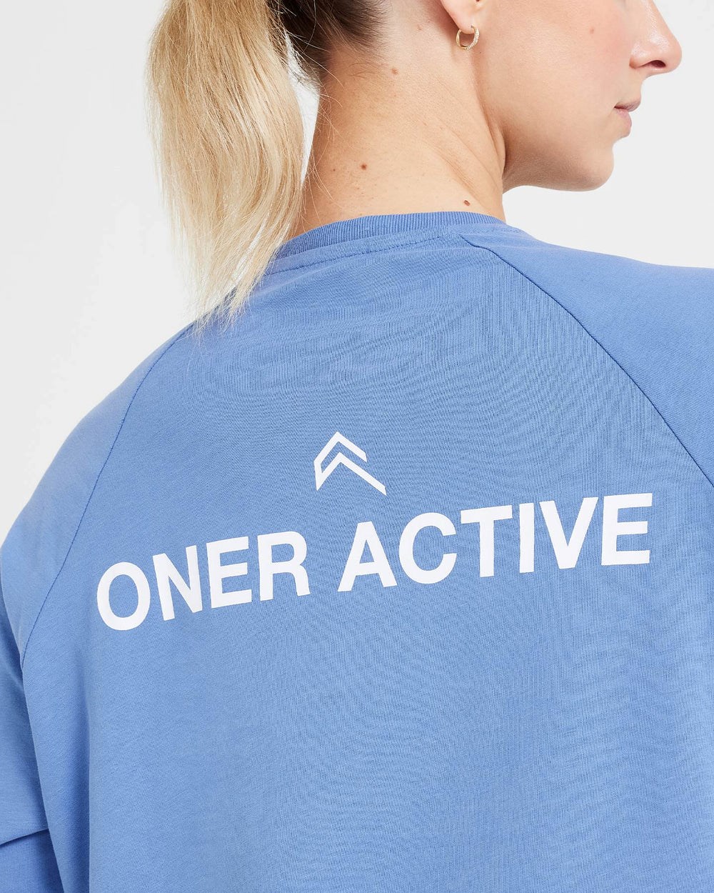 Oner Active Graphic Oversized Long Sleeve Tee Hell | 42KBFLZDM