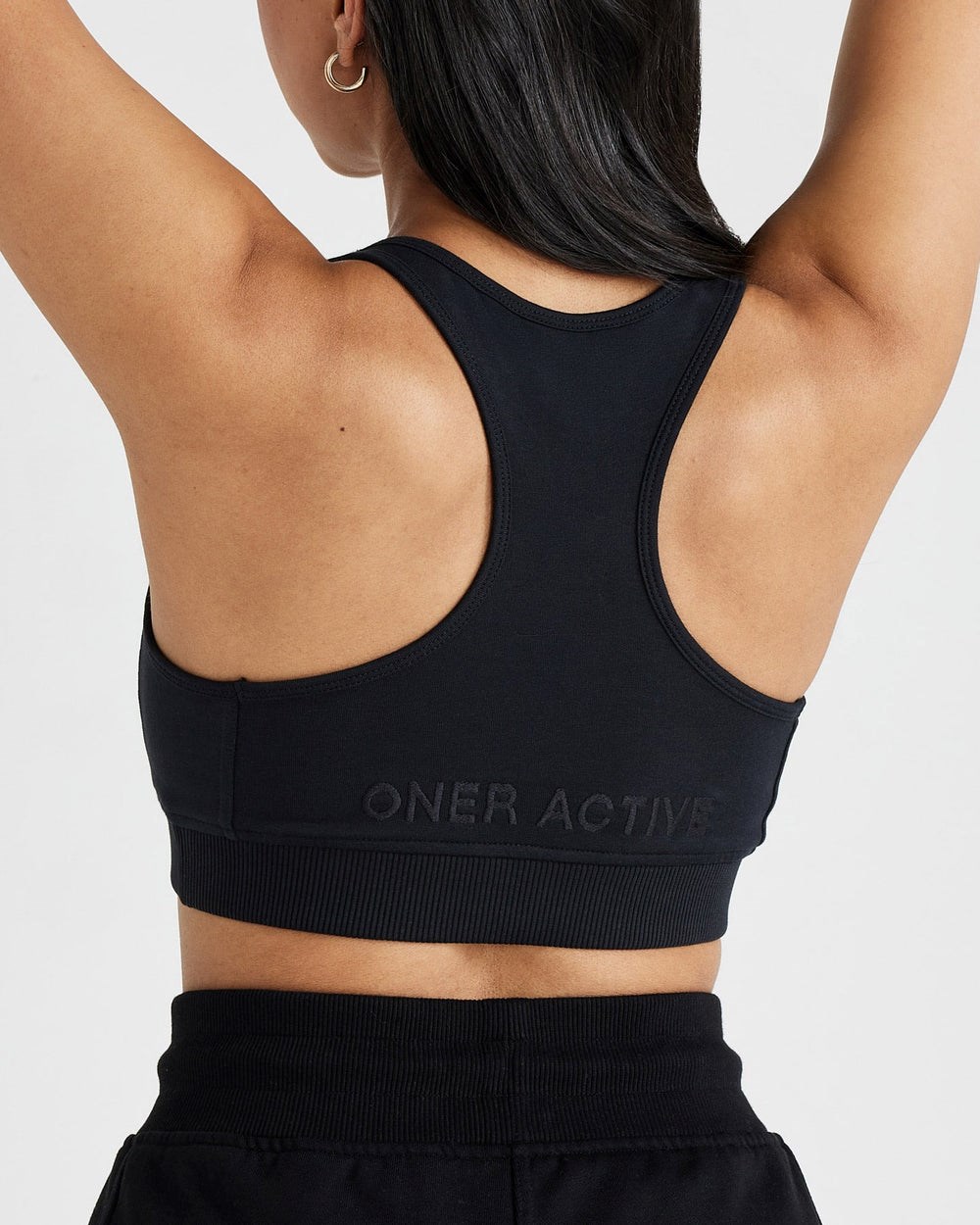 Oner Active Klassische Lounge Bralette Schwarz | 36DORQECA