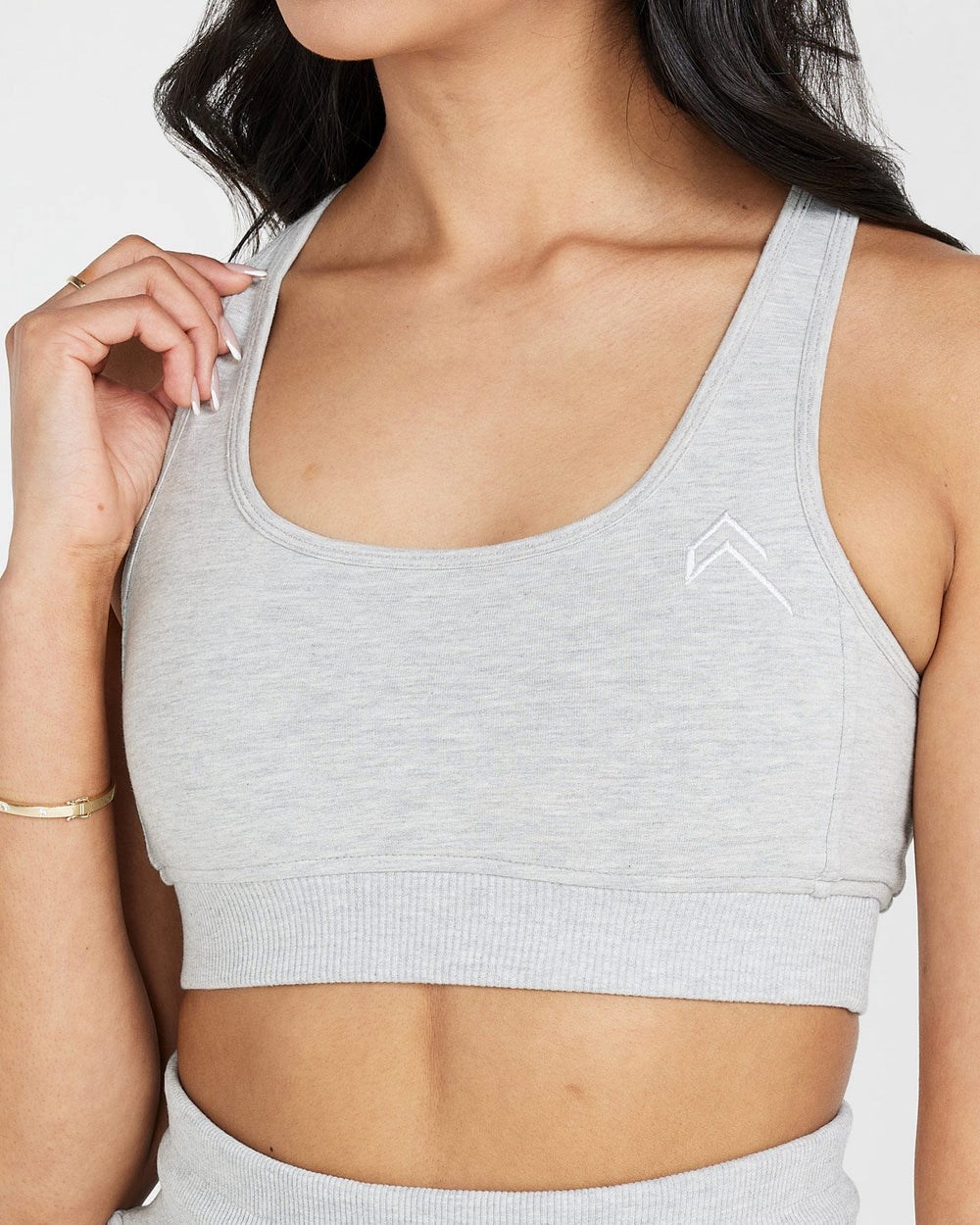 Oner Active Klassische Lounge Bralette Silber | 40EKPYTNQ