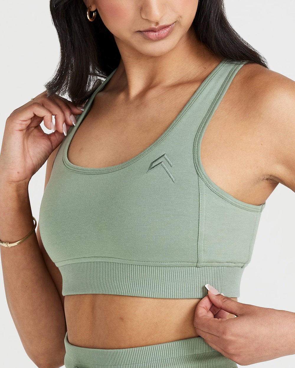 Oner Active Klassische Lounge Bralette Sage | 64BFYQLRH