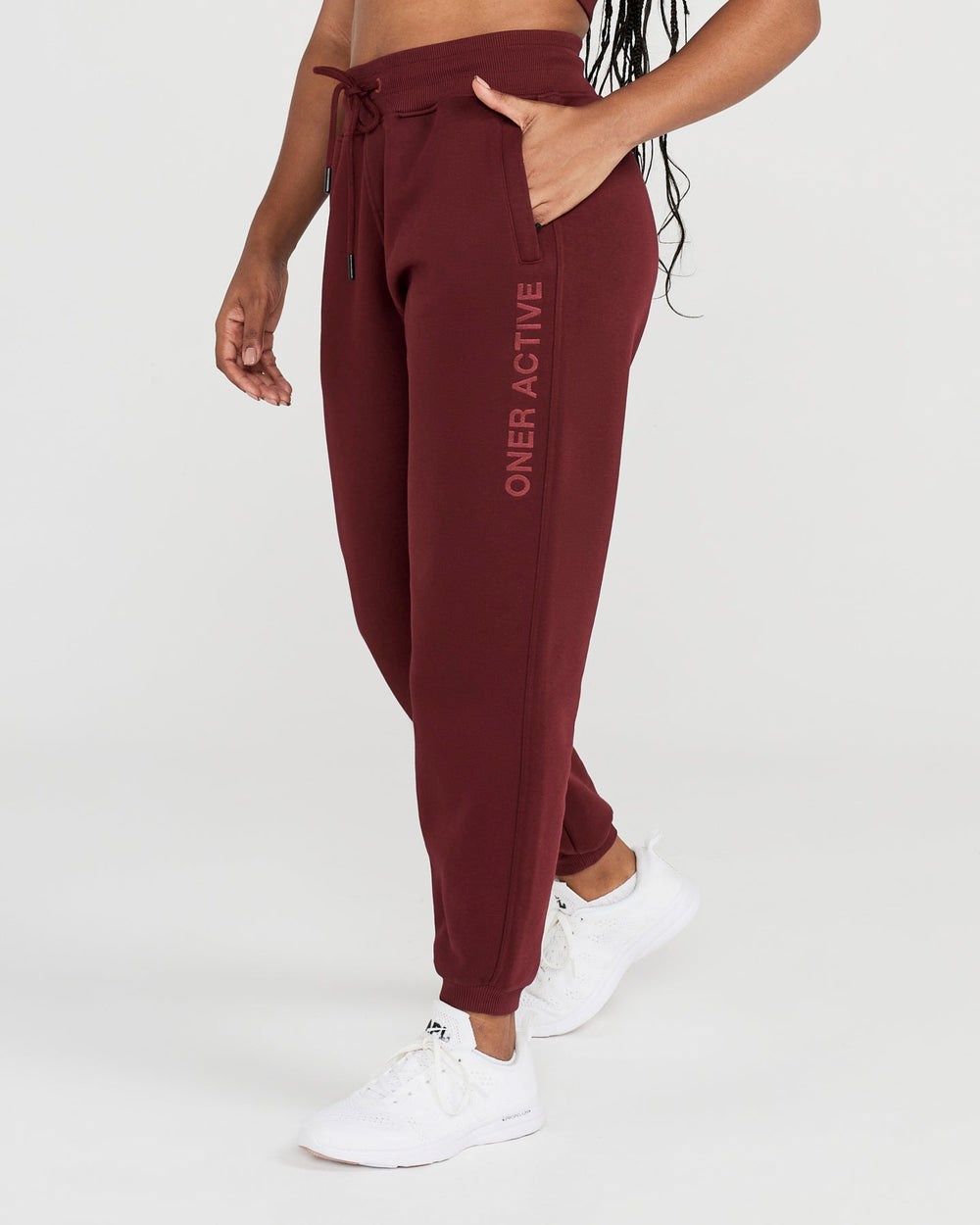 Oner Active Klassische Lounge Jogger Rosewood | 92WSPYHOT