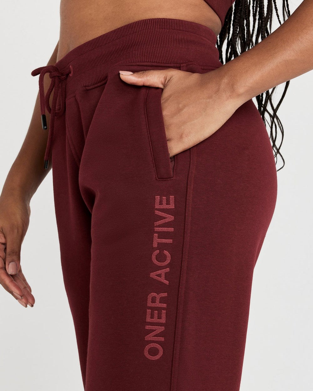 Oner Active Klassische Lounge Jogger Rosewood | 92WSPYHOT