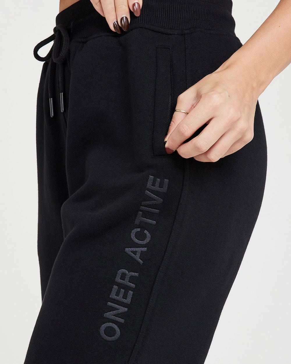 Oner Active Klassische Lounge Jogger Schwarz | 68OVEJSXM