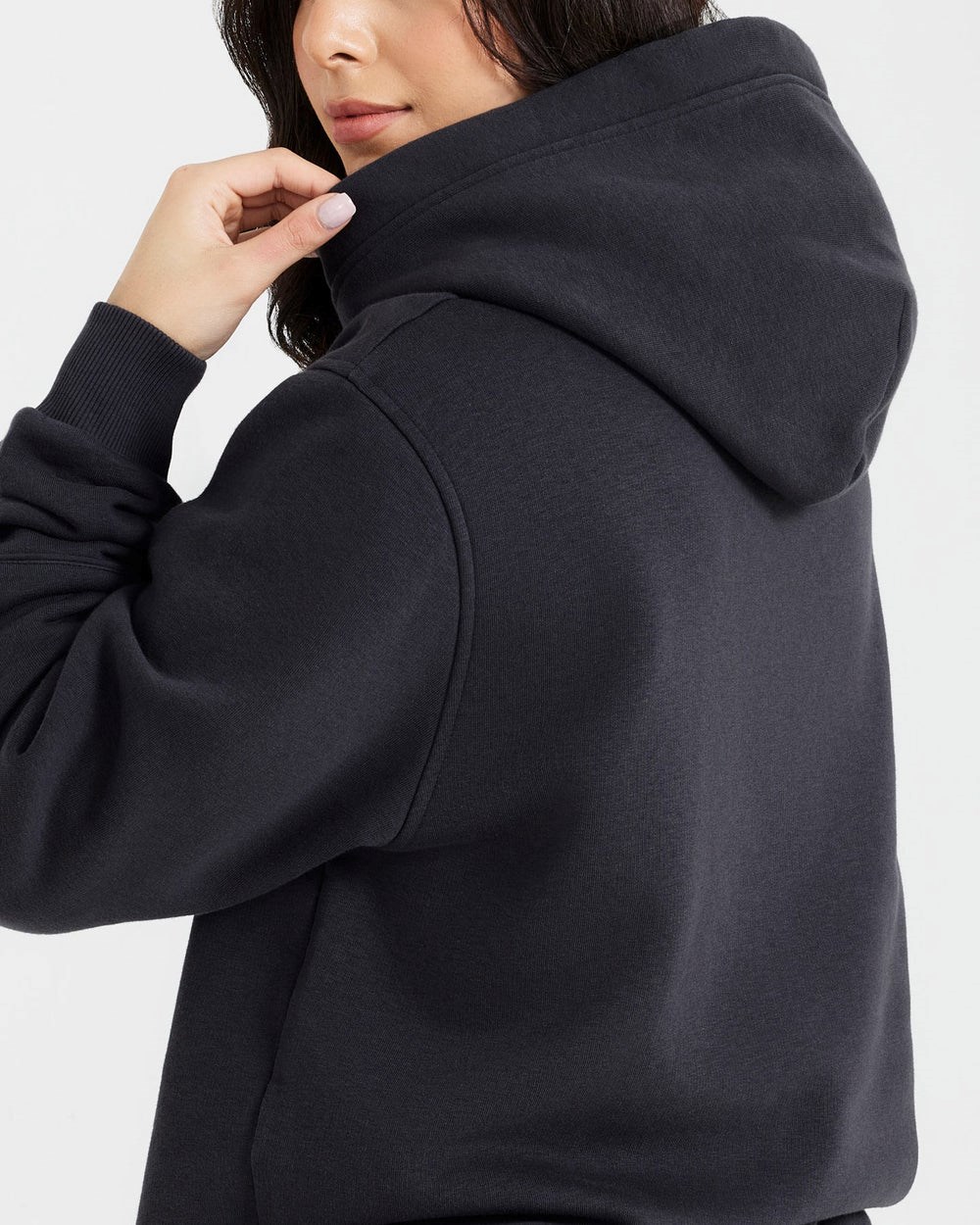 Oner Active Klassische Lounge Oversized Hoodie Coal | 13VGWDECT