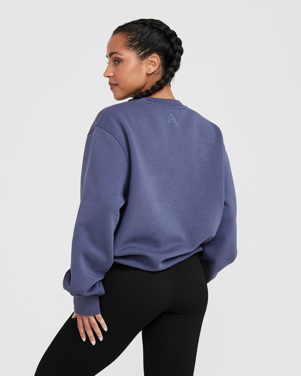 Oner Active Klassische Lounge Oversized Crew Neck Blau | 37VSDUOCJ