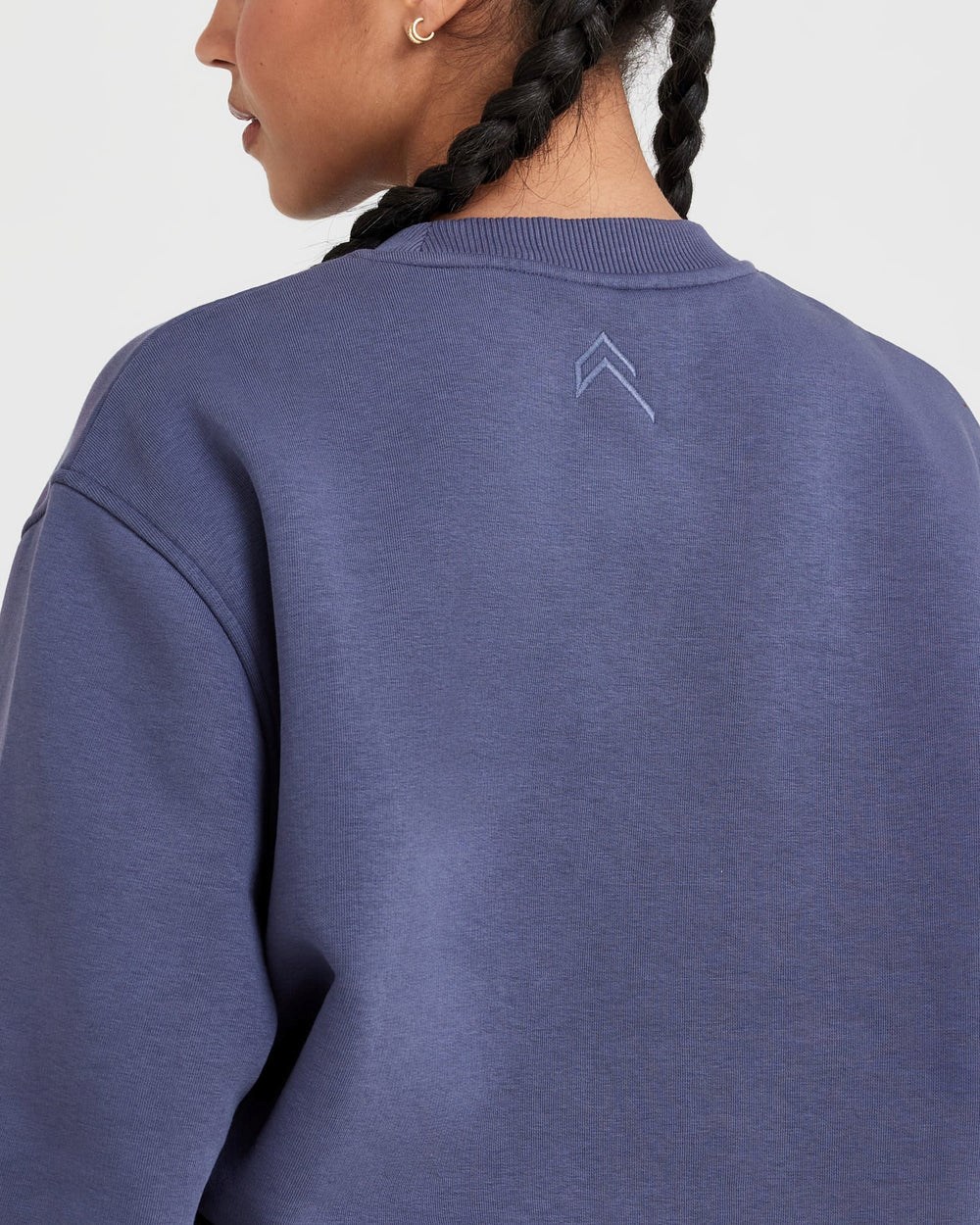 Oner Active Klassische Lounge Oversized Crew Neck Blau | 37VSDUOCJ