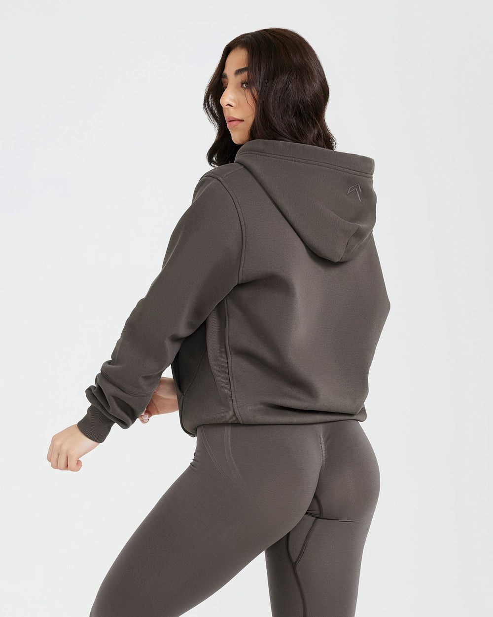 Oner Active Klassische Lounge Oversized Zip Through Hoodie Tiefes | 85IYWKFVT