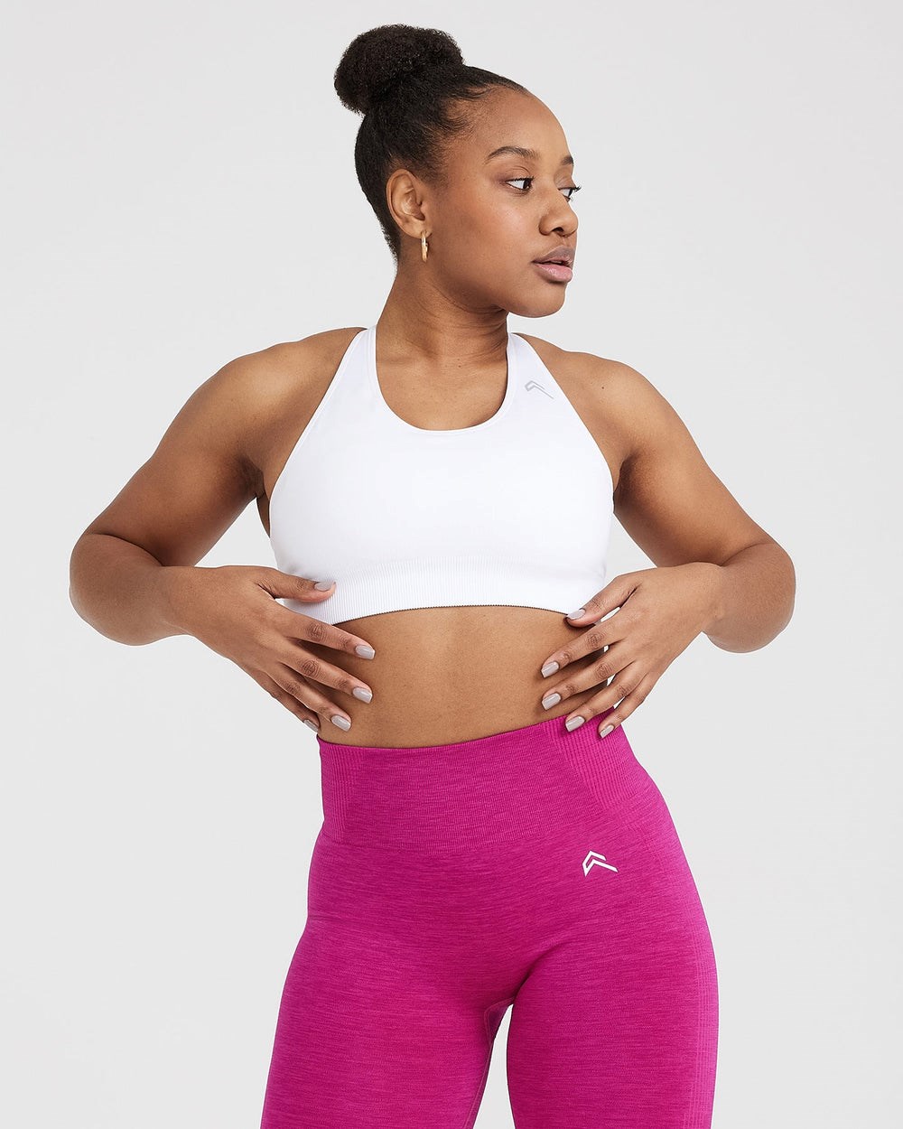 Oner Active Klassische Seamless 2.0 Bralette Weiß | 14KXZYIGA