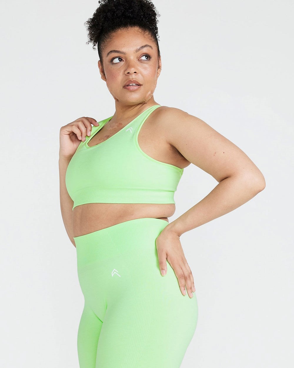 Oner Active Klassische Seamless 2.0 Bralette Zest Marl | 46ATNMZRP