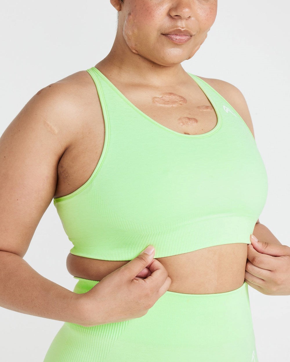 Oner Active Klassische Seamless 2.0 Bralette Zest Marl | 46ATNMZRP