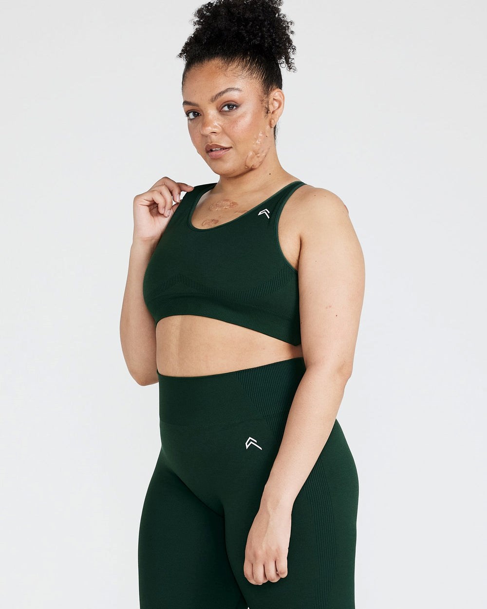 Oner Active Klassische Seamless 2.0 Bralette Evergreen Marl | 68WVTJXAF