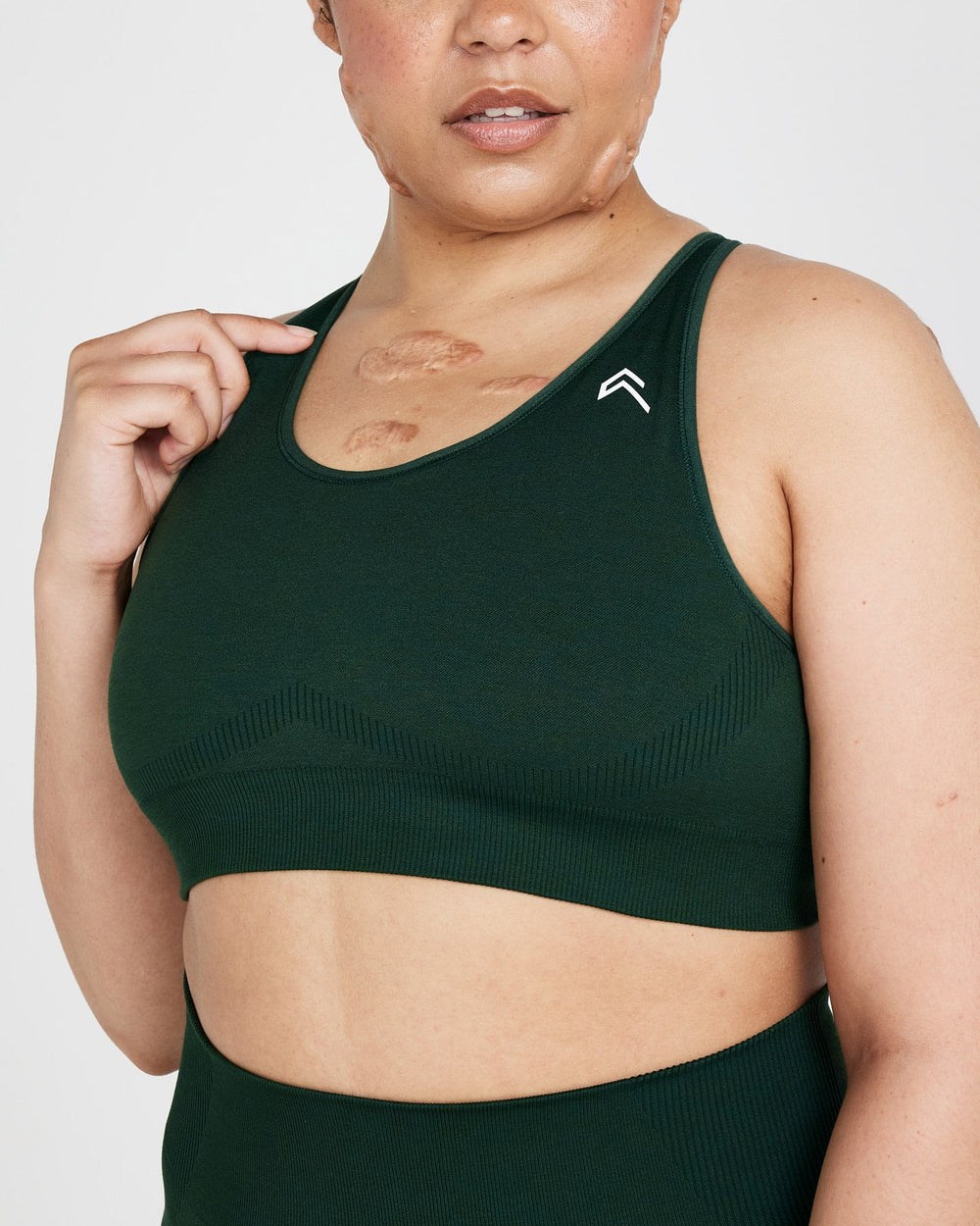 Oner Active Klassische Seamless 2.0 Bralette Evergreen Marl | 68WVTJXAF