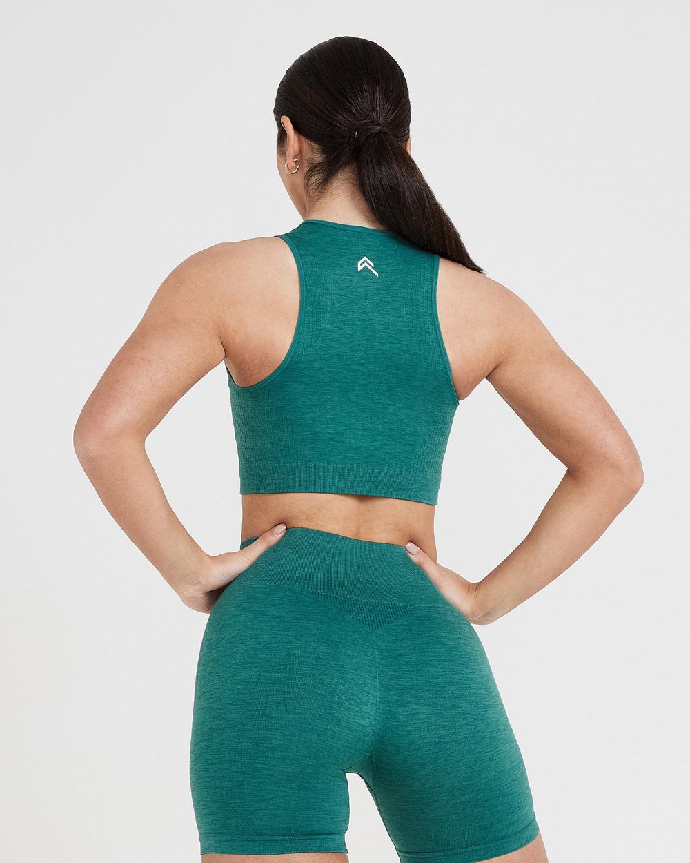 Oner Active Klassische Seamless 2.0 Crop Top Grün | 21KAEOWZC