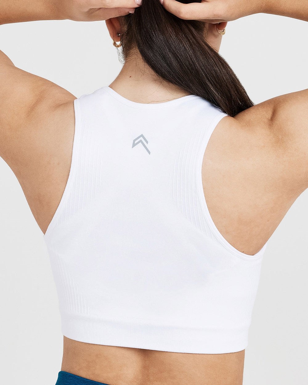 Oner Active Klassische Seamless 2.0 Crop Top Weiß | 49SOEMUHR