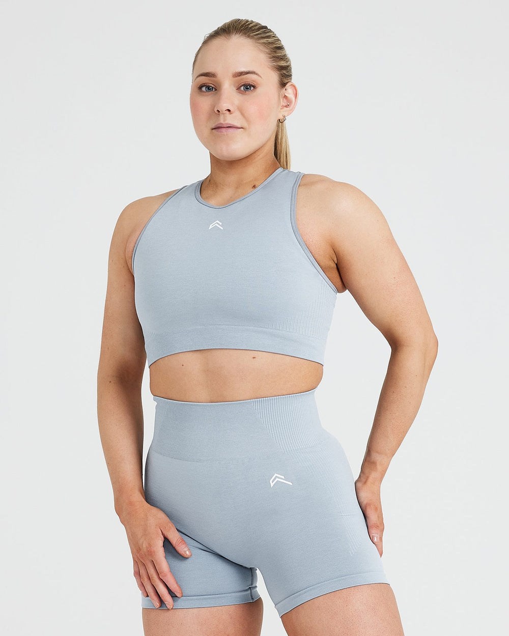 Oner Active Klassische Seamless 2.0 Crop Top Grau | 75YIHJTZK