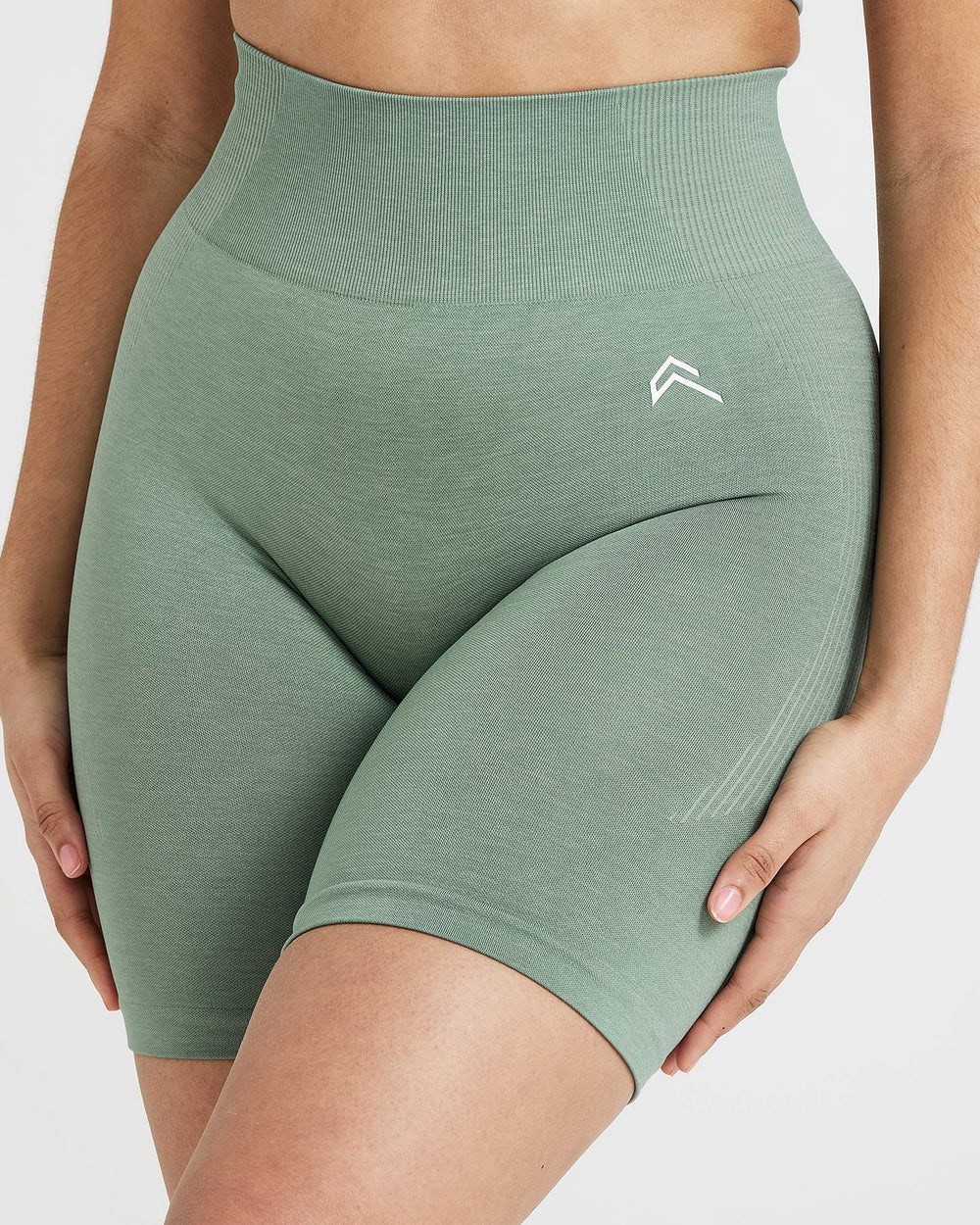 Oner Active Klassische Seamless 2.0 Cycling Shorts Sage Marl | 16IRVGEZH