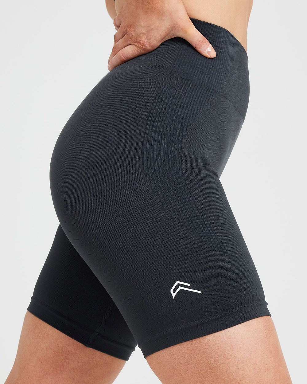 Oner Active Klassische Seamless 2.0 Cycling Shorts Coal Marl | 75ANQTVLX