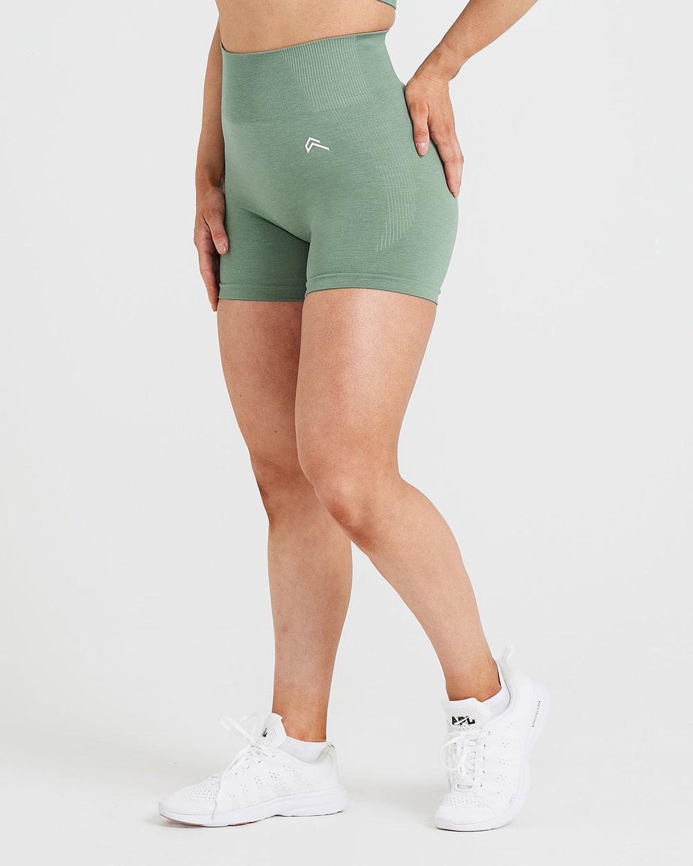 Oner Active Klassische Seamless 2.0 Shorts Sage Marl | 07CPFGALX