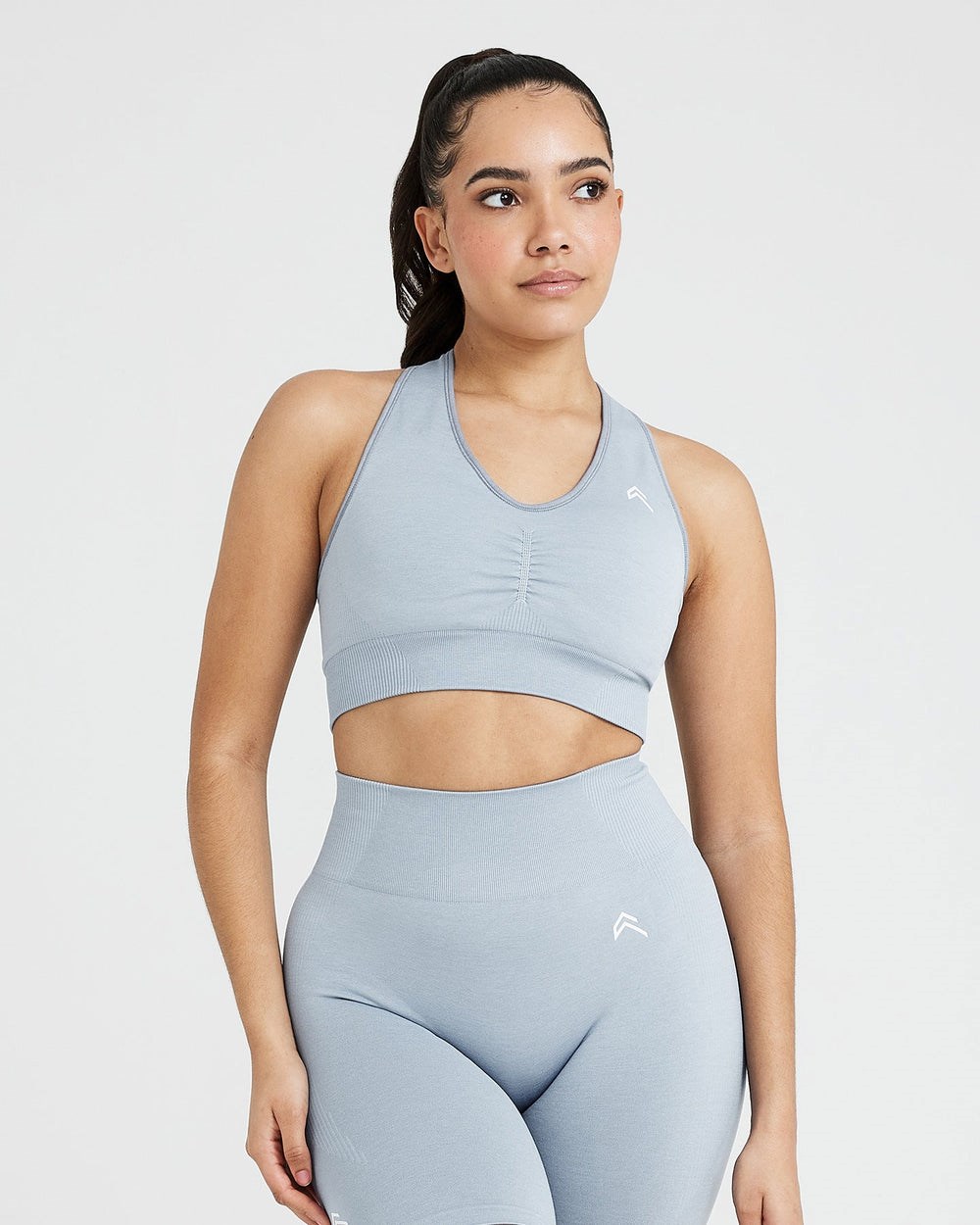 Oner Active Klassische Seamless 2.0 V-Neck Bralette Grau | 58CXFDNML