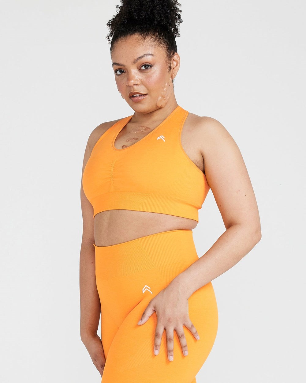 Oner Active Klassische Seamless 2.0 V-Neck Bralette Sunset Marl | 87CAPRJNI