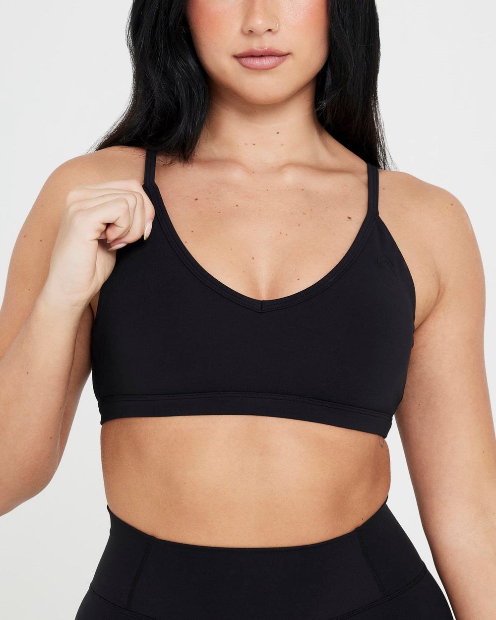 Oner Active Timeless Riemchen Bralette Schwarz | 09CVJMZAT