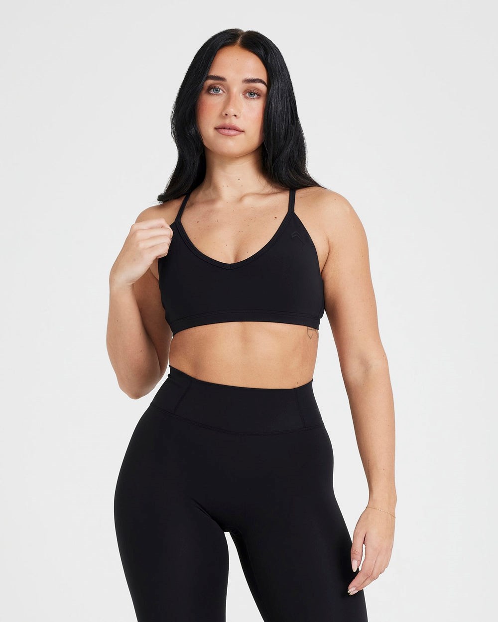 Oner Active Timeless Riemchen Bralette Schwarz | 09CVJMZAT