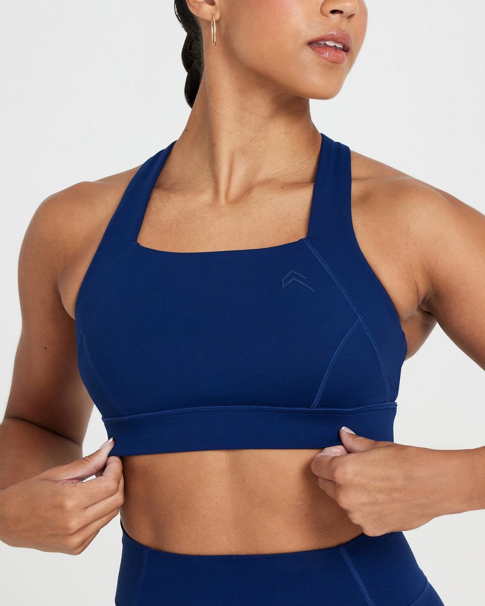 Oner Active Timeless Square Neck Bralette Midnight | 06KRVQHAO