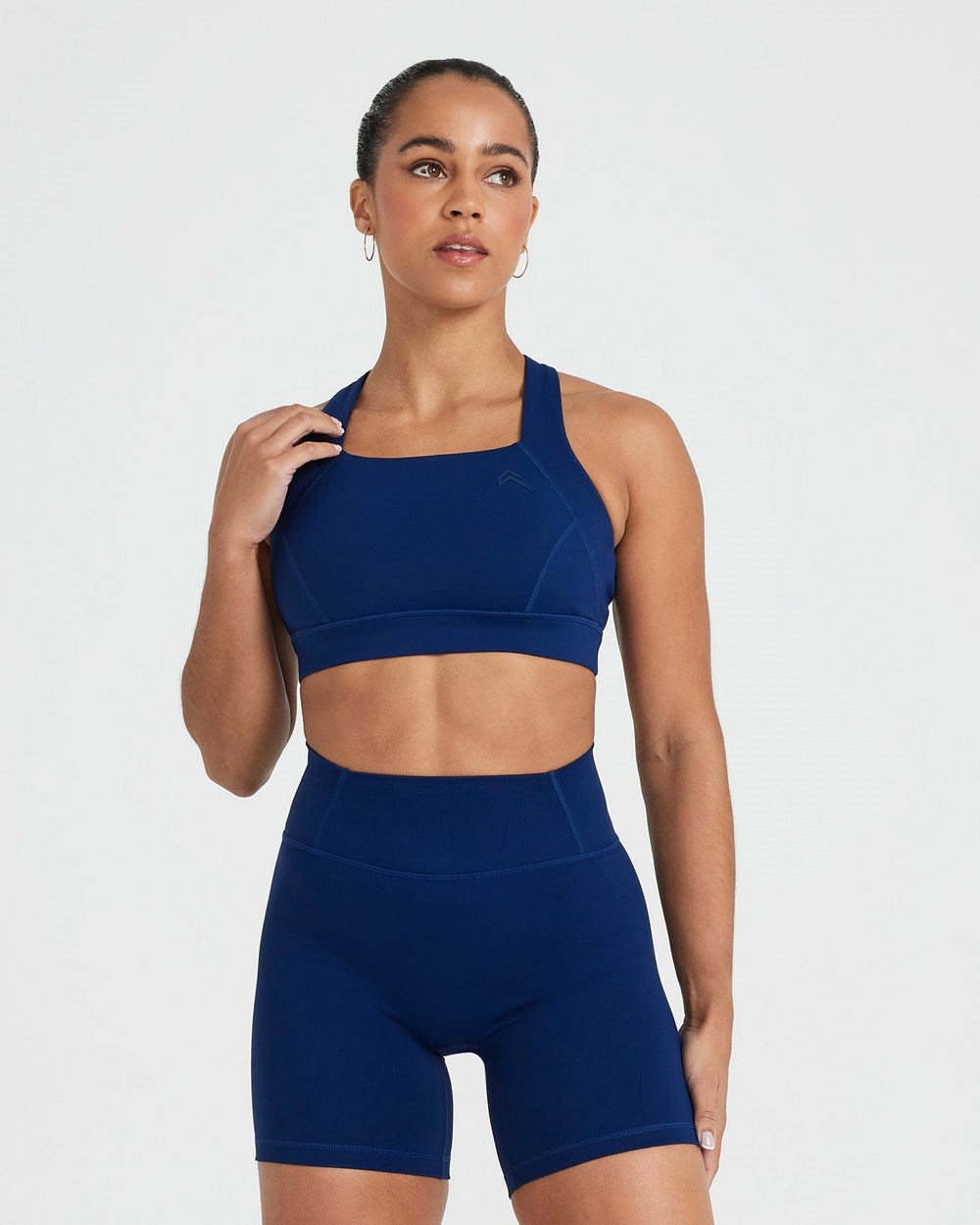 Oner Active Timeless Square Neck Bralette Midnight | 06KRVQHAO