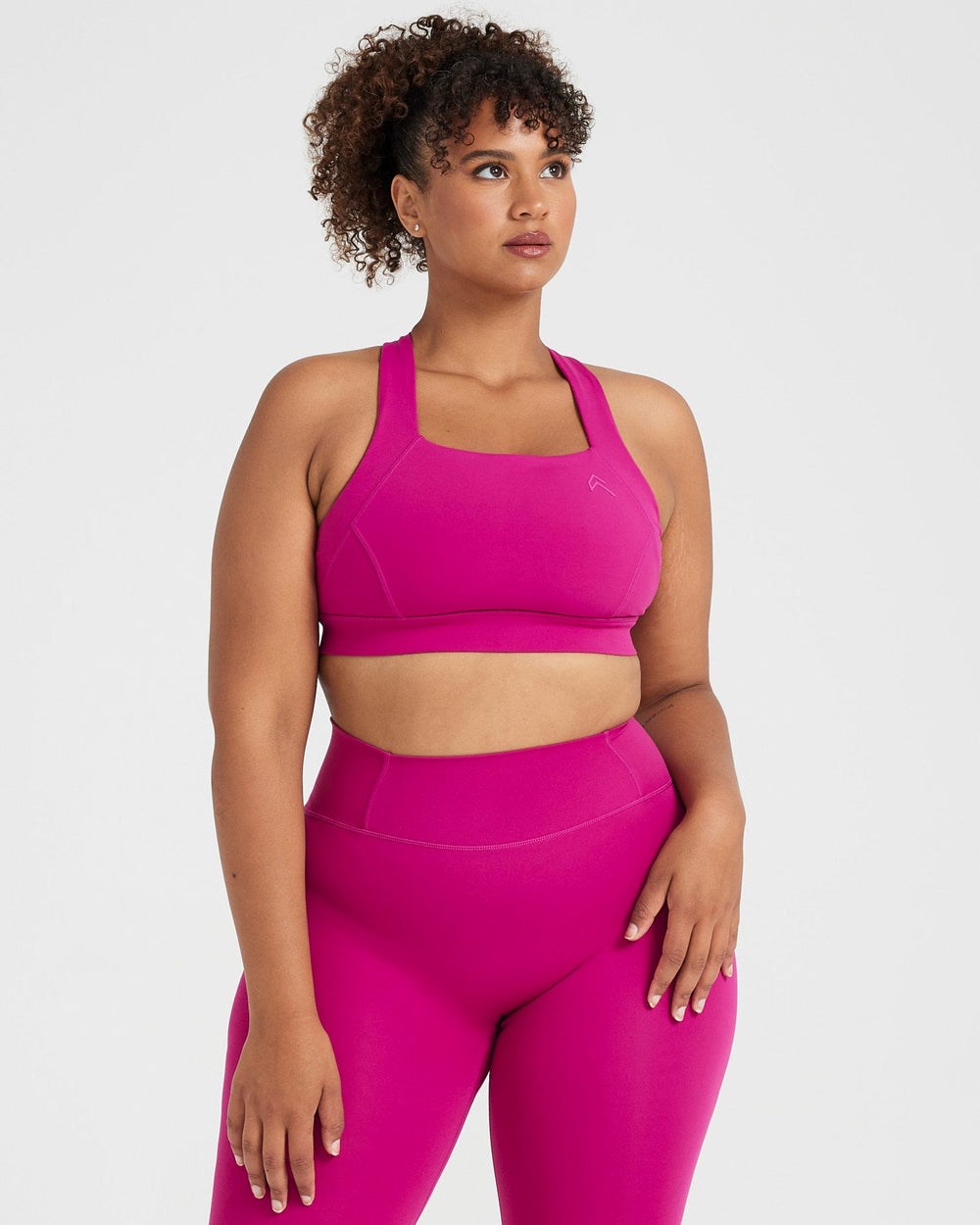 Oner Active Timeless Square Neck Bralette Fuchsie | 61PXKOJUZ