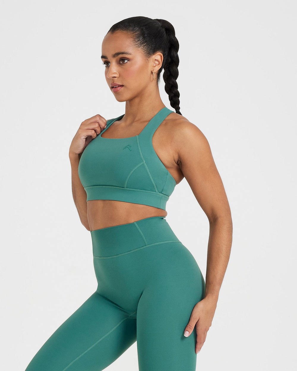 Oner Active Timeless Square Neck Bralette Grün | 87ZPKLNUT