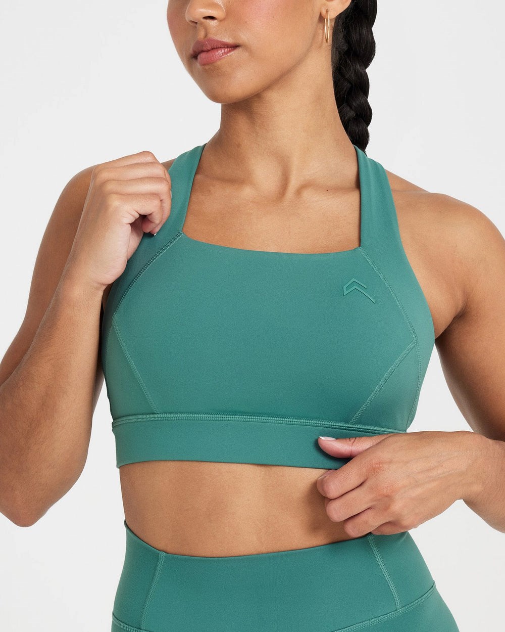 Oner Active Timeless Square Neck Bralette Grün | 87ZPKLNUT