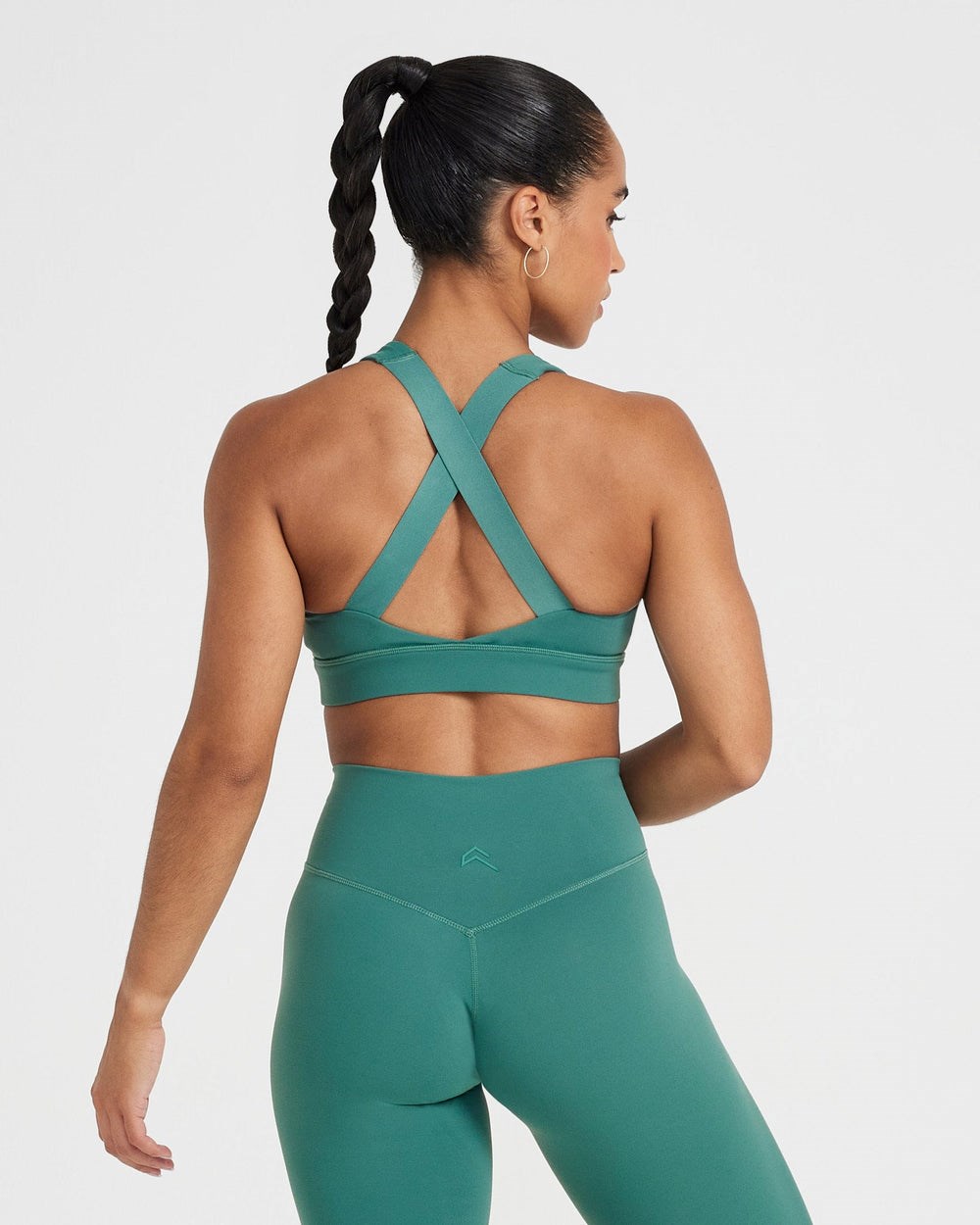 Oner Active Timeless Square Neck Bralette Grün | 87ZPKLNUT