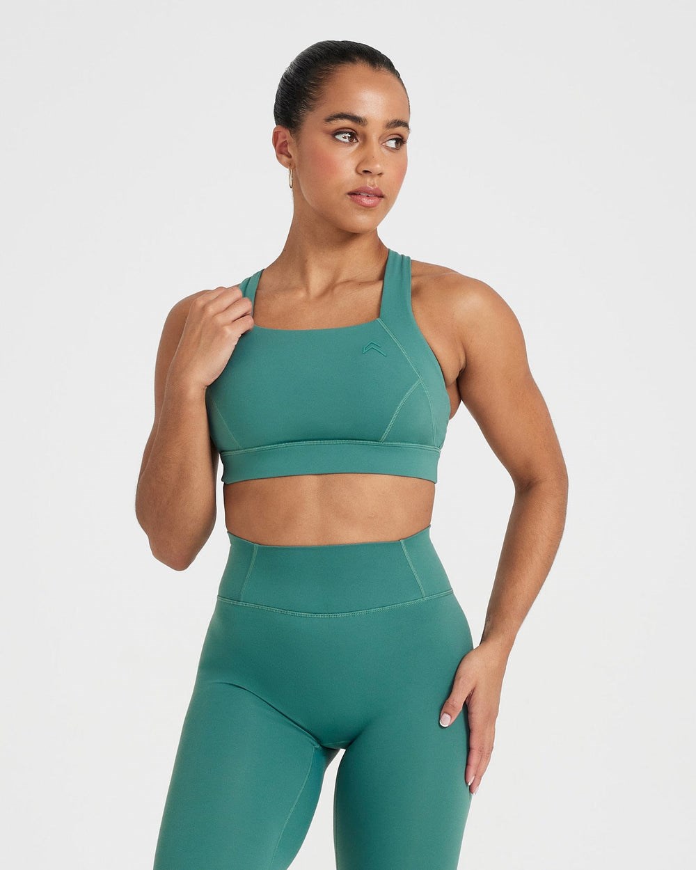 Oner Active Timeless Square Neck Bralette Grün | 87ZPKLNUT