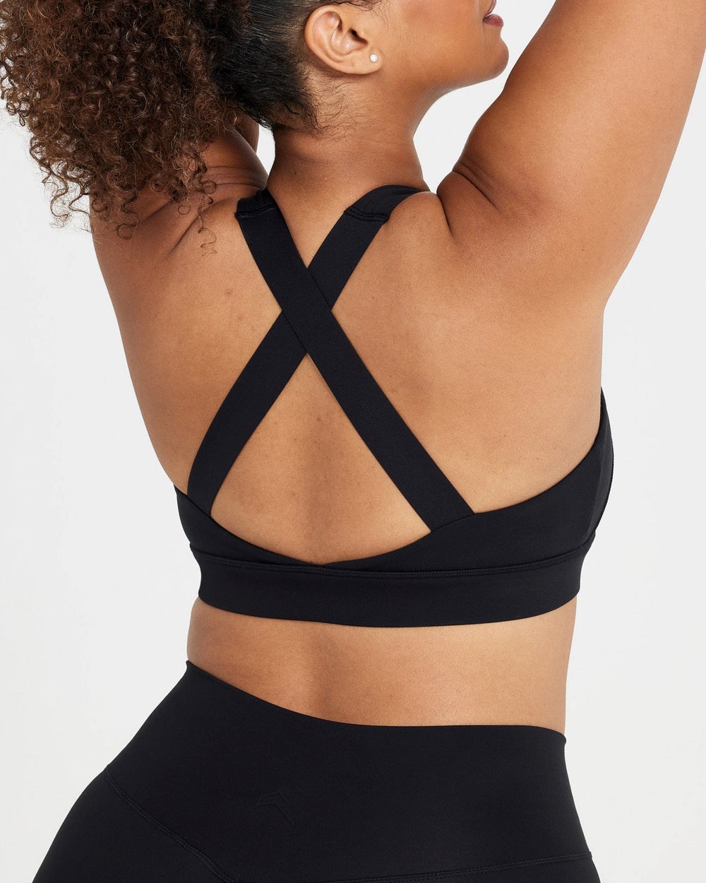 Oner Active Timeless Square Neck Bralette Schwarz | 96UWNFMKJ