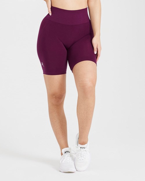 Oner Active Effortless Seamless Cycling Shorts Ripe Fig | 65XMOCTBK