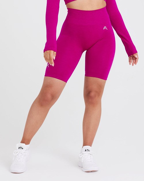 Oner Active Effortless Seamless Cycling Shorts Fuchsie | 76DLVEKIB